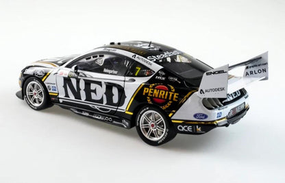 1:18 Ford Mustang GT #7 Ned Whisky - The Bend Supersprint - 2021 - Supercars Championship - Kelly Grove Racing - Andre Heimgartner - Biante Model Cars - B18F21B