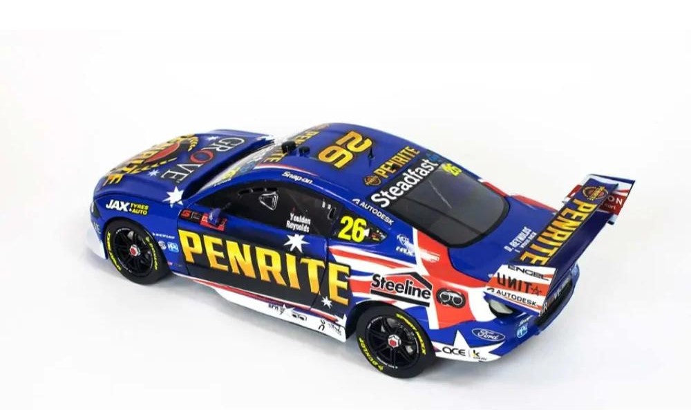 1:18 Ford Mustang GT #26 - 2021 - Bathurst - Penrite Racing - David Reynolds - Biante Model Cars - B18F21F
