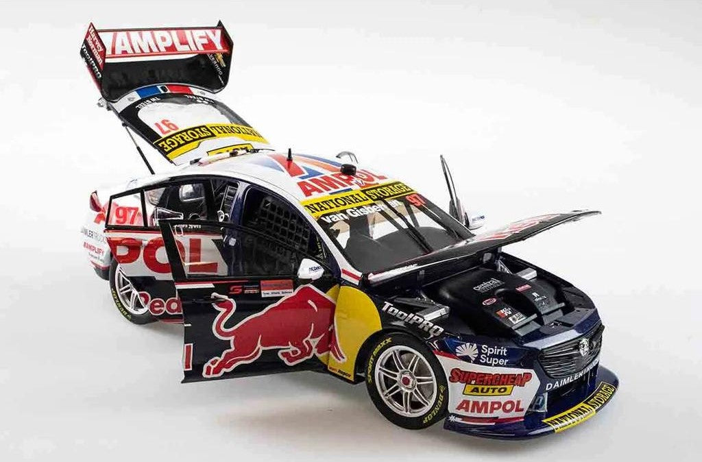 1:18 Holden ZB Commodore #97 - 2021 - Supercars Championship Winner - Red Bull Ampol Racing - Shane Van Gisbergen - Biante Model Cars - B18H21W