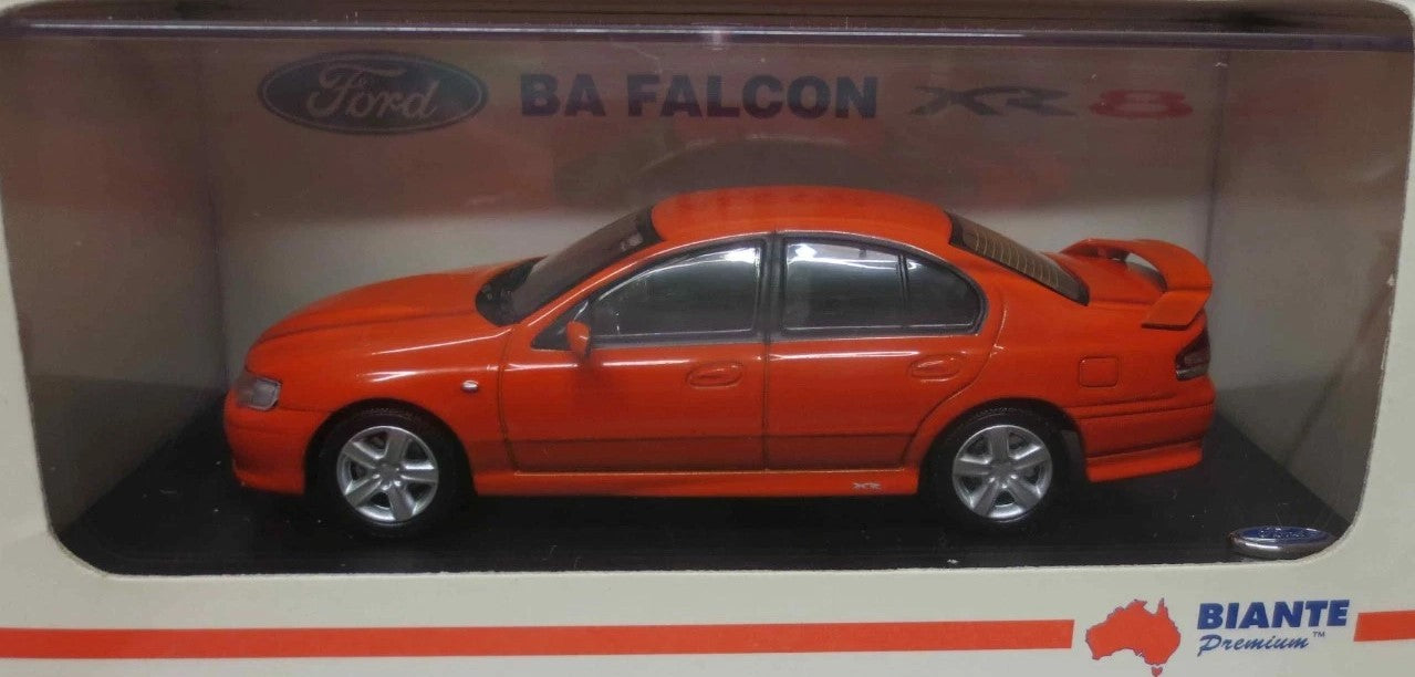 1:43 Ford BA Falcon XR8 - Blood Orange - Biante Model Cars - B430701C