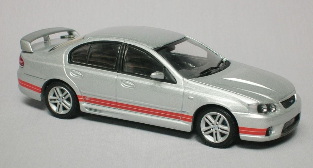1:43 Ford BA FPV GT Sedan - Lightning Strike w/ Orange Side Stripes - Biante Model Cars - B430703C