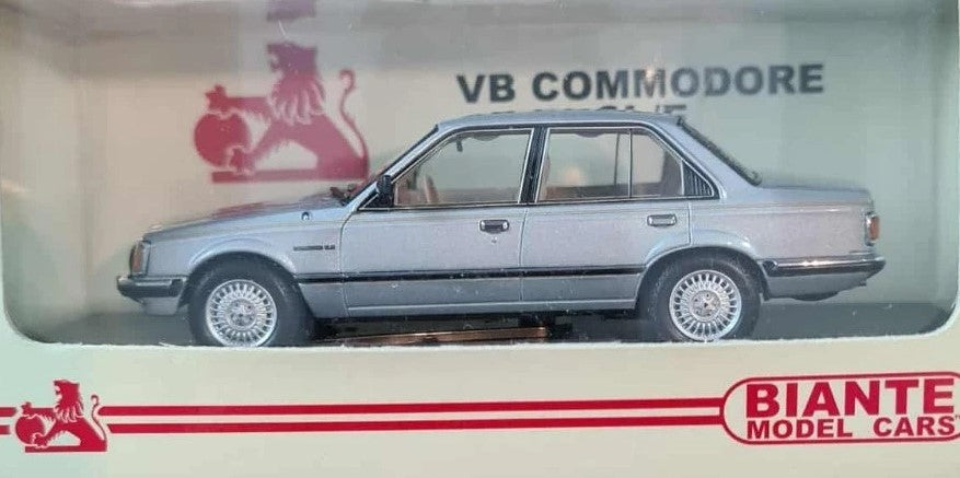 1:43 Holden VB Commodore SL/E - Aztec Silver - Biante Model Cars - B432701A