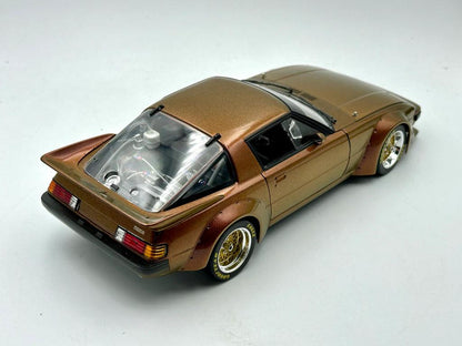 1:18 Mazda RX7 Plain Body - Chameleon Bronze - Biante Model Cars - BNL0003