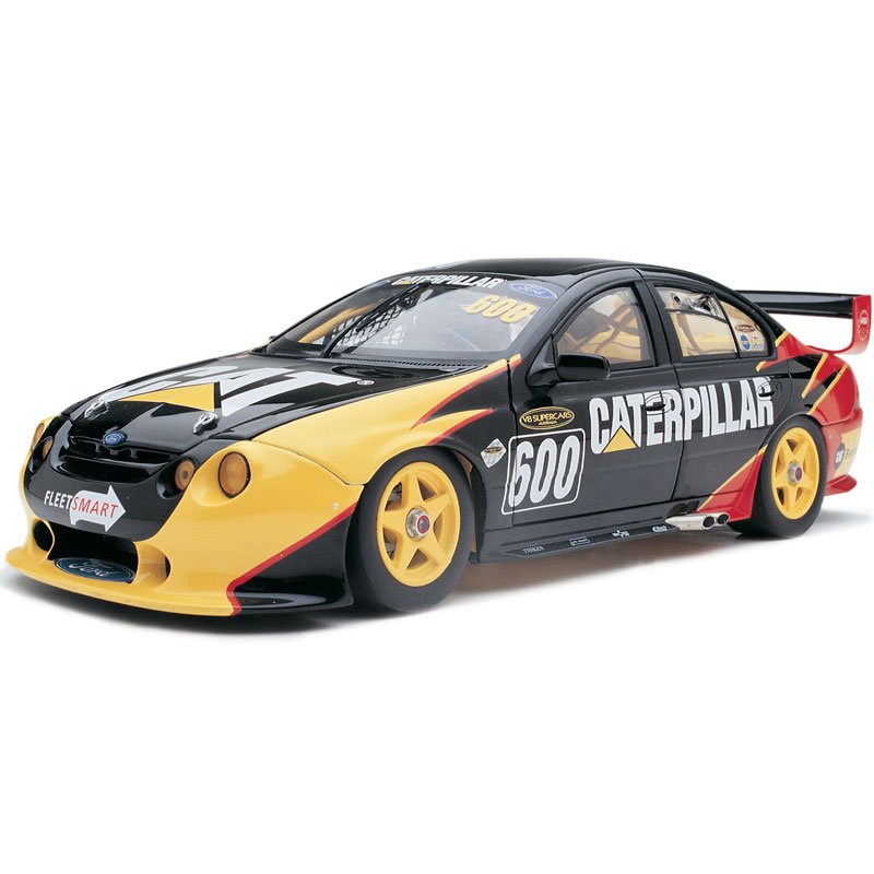 1:18 Ford AU Falcon #600 Caterpillar - 2002 - Supercars Championship - Briggs Motor Sport - Simon Wills - Classic Carlectables - 18039