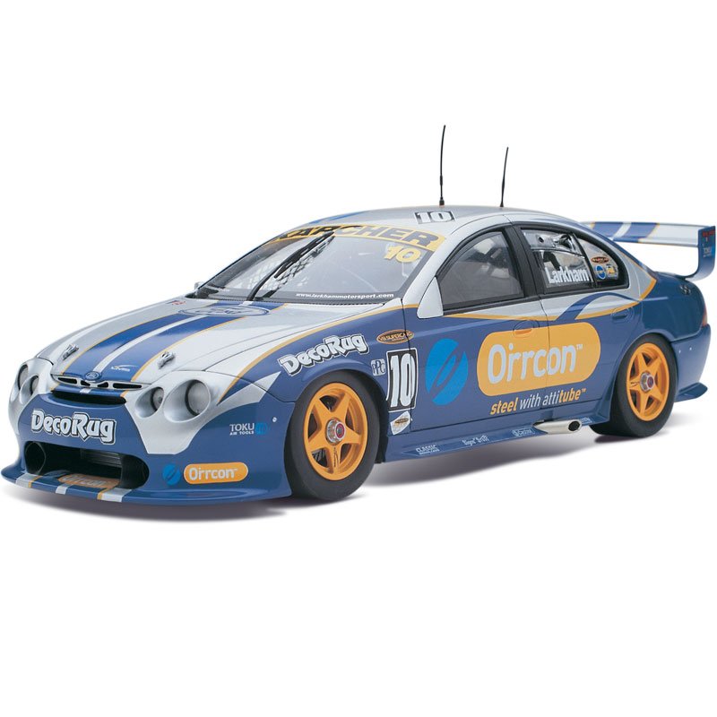 1:18 Ford AU Falcon #10 Orrcon Steel - 2002 - Supercars Championship - Larkham Motorsport - Mark Larkham - Classic Carlectables - 18041