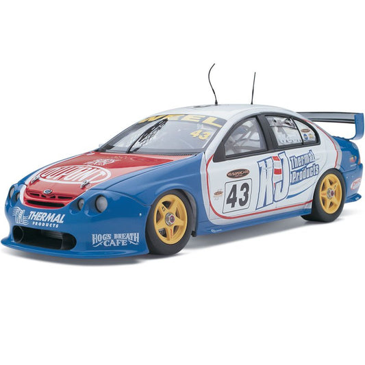 1:18 Ford AU Falcon XR8 #43 - 2002 - Supercars Championship - Paul Weel Racing - Paul Weel - Classic Carlectables - 18043