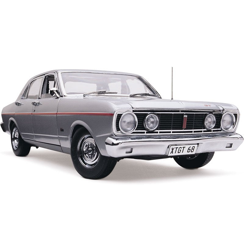 1:18 Ford XT Falcon GT - 1968 - Silver - Classic Carlectables - 18073