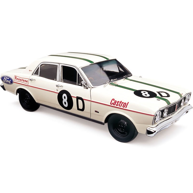 1:18 Ford XT Falcon GT #8D - 1968 - Bathurst - Ian Geoghegan - Classic Carlectables - 18075