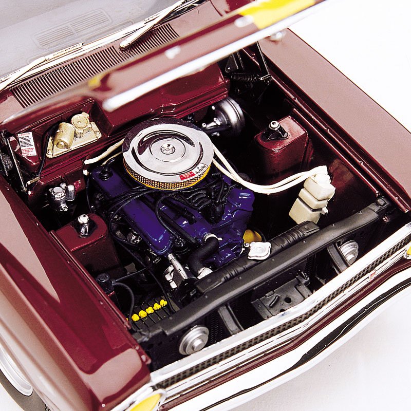 1:18 Ford XR Falcon GT #54D - 1967 - Bathurst - Ford Motor Company of Australia - Bob Jane - Salton Maroon - Classic Carlectables - 18085