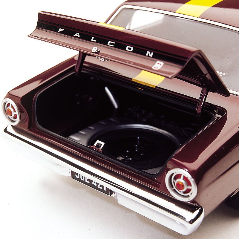 1:18 Ford XR Falcon GT #54D - 1967 - Bathurst - Ford Motor Company of Australia - Bob Jane - Salton Maroon - Classic Carlectables - 18085