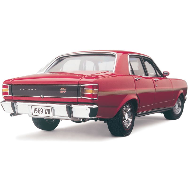 1:18 Ford XW Falcon GTHO Phase I - Candy Apple Red - Classic Carlectables - 18164