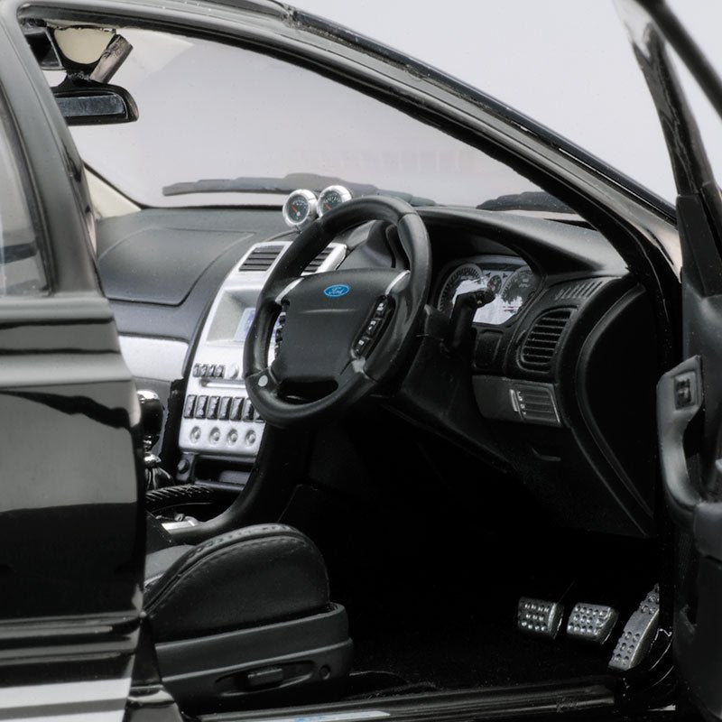 1:18 Ford BA FPV GT-P MK II Sedan - Silhouette with Silver Stripes - Classic Carlectables - 18192