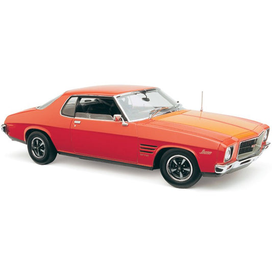 1:18 Holden HQ Monaro GTS Coupe - Tangerine w/ Lone O'Ranger Stripes - Classic Carlectables - 18213