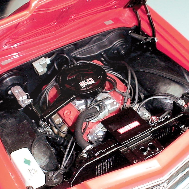 1:18 Holden HJ Monaro GTS Coupe - Mandarin Red - Classic Carlectables - 18215