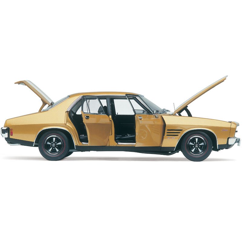 1:18 Holden HQ Monaro GTS - Sunburst Metallic w/ White Stripes - Classic Carlectables - 18277