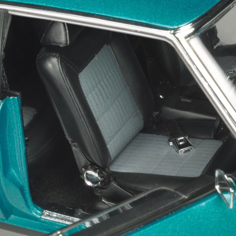 1:18 Holden HQ Monaro GTS Coupe - Aquamarine Metallic w/Black Stripes - Classic Carlectables - 18335