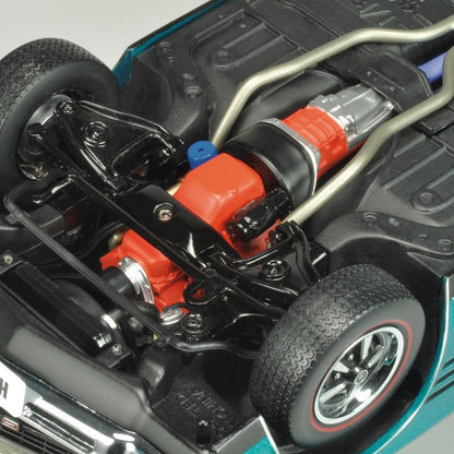 1:18 Holden HQ Monaro GTS Coupe - Aquamarine Metallic w/Black Stripes - Classic Carlectables - 18335