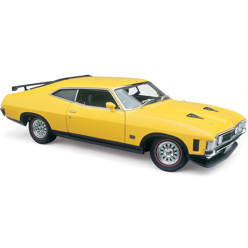 1:18 Ford XA Falcon RPO83 Coupe - 1973 - Yellow Glow - Classic Carlectables - 18343