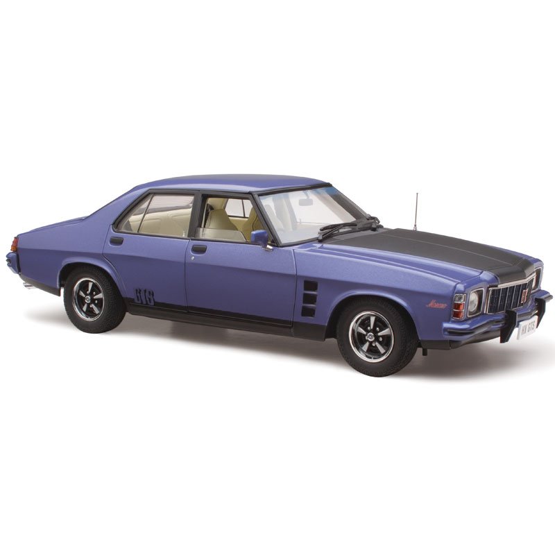 1:18 Holden HX Monaro GTS - Royal Plum with Black Stripes - Classic Carlectables - 18542