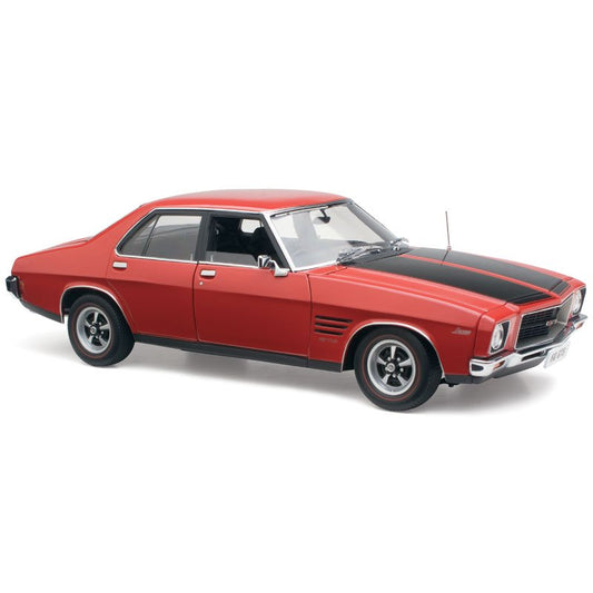 1:18 Holden HQ Monaro GTS - Salamanca Red with Black Stripes - Classic Carlectables - 18546