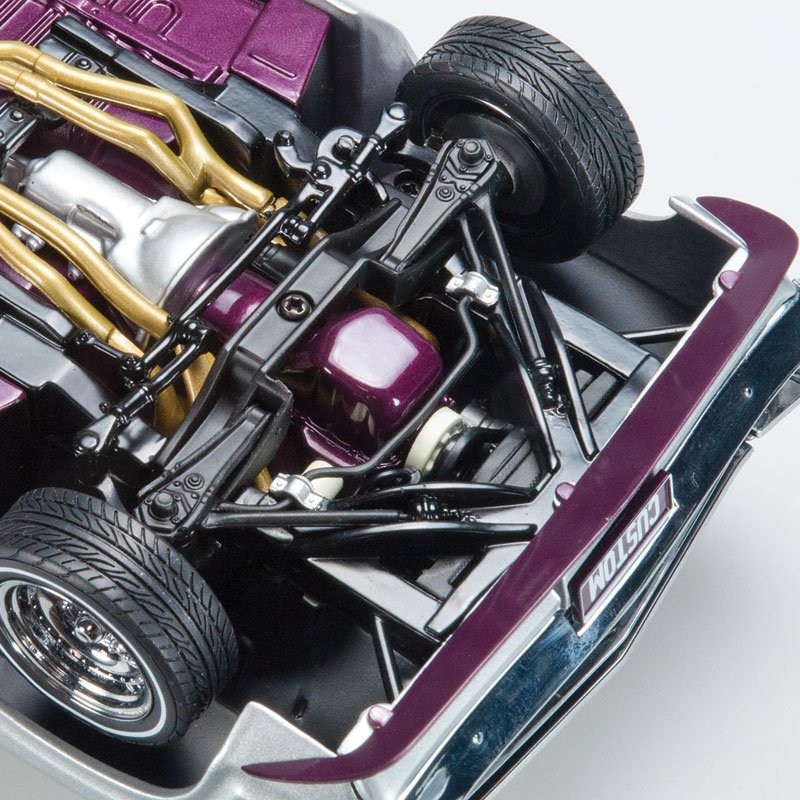 1:18 Ford XA Falcon RPO83 Coupe Custom - 1973 - Cyber Berry - Classic Carlectables - 18569