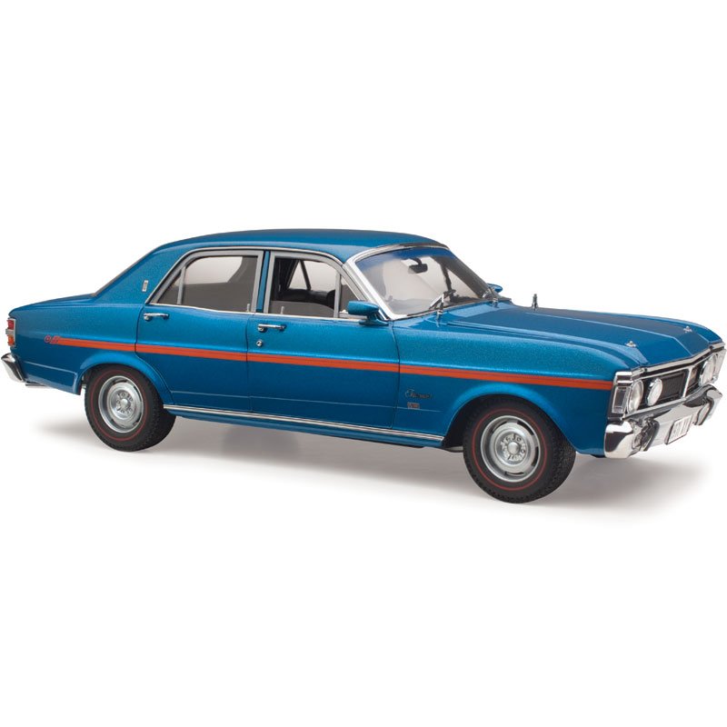 1:18 Ford XY Fairmont Grand Sport - Electric Blue - Classic Carlectables - 18572