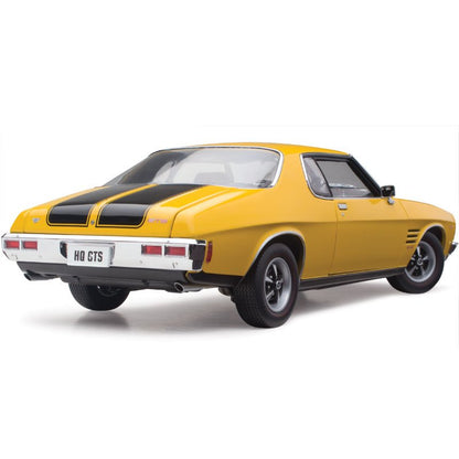 1:18 Holden HQ Monaro GTS - Mustard with Black Stripes - Classic Carlectables - 18620