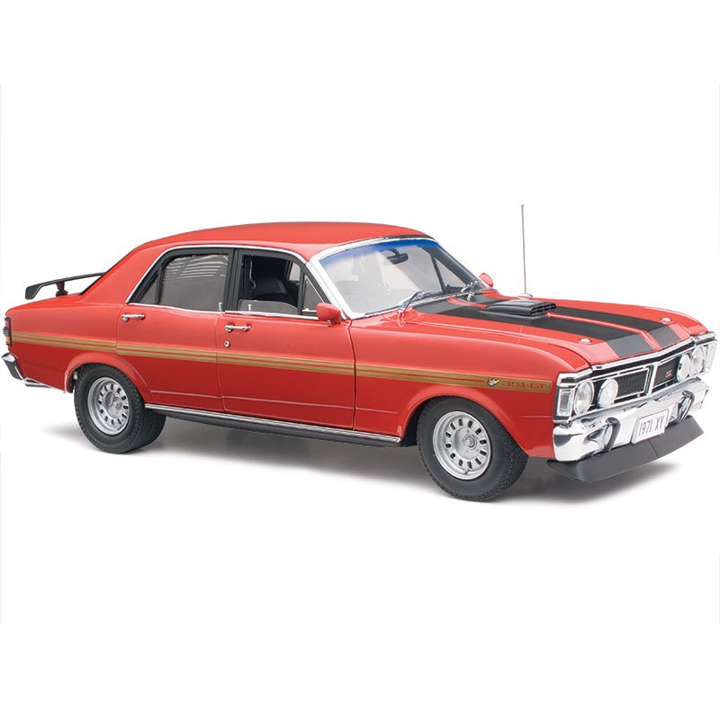 1:18 Ford XY Falcon GTHO Phase III - Retro Wide Boots - Red - Classic Carlectables - 18636