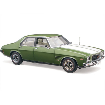 1:18 Holden HQ Monaro GTS - Monterey Green with White Stripes - Classic Carlectables - 18675