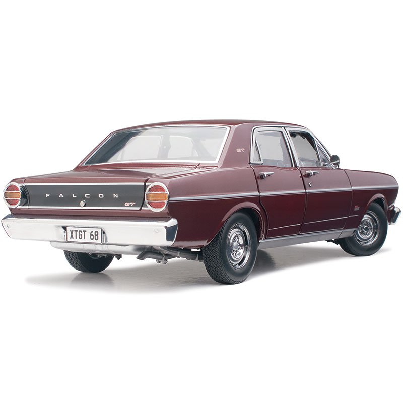 1:18 Ford XT Falcon GT - Vintage Burgundy - Classic Carlectables - 18679