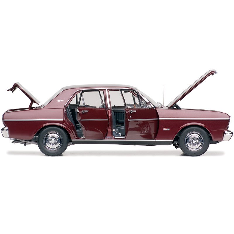 1:18 Ford XT Falcon GT - Vintage Burgundy - Classic Carlectables - 18679