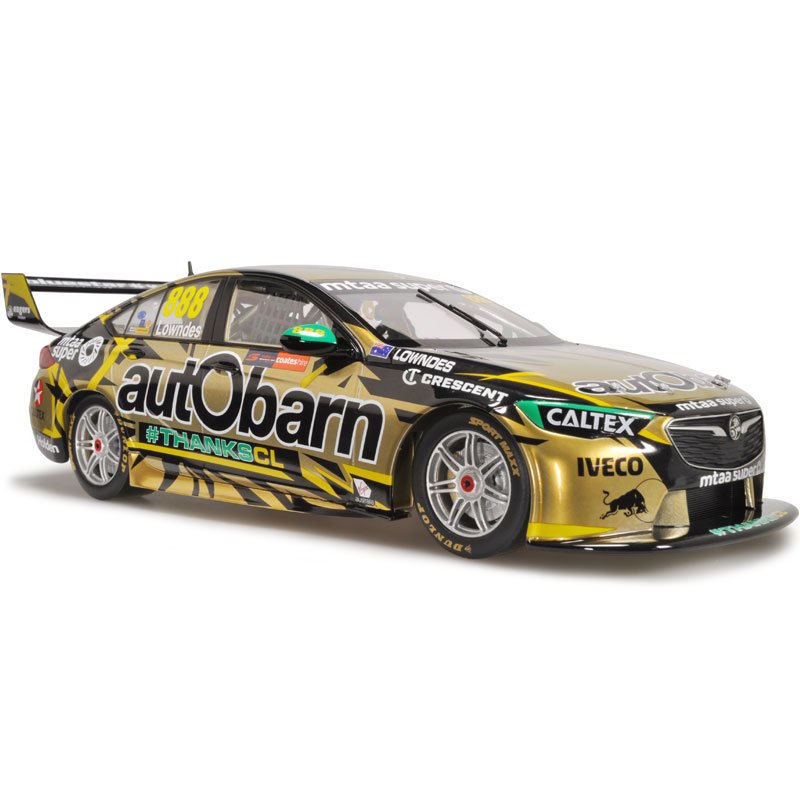 1:18 Holden ZB Commodore #888 - CL Final Race - 2019 - Supercars Championship - Autobarn Lowndes Racing - Craig Lowndes - Classic Carlectables - 18690