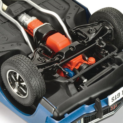 1:18 Holden HX Monaro GTS - Deauville Blue Metallic - Classic Carlectables - 18704