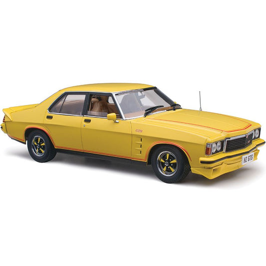 1:18 Holden HZ GTS Sedan - Jasmine Yellow - Classic Carlectables - 18714