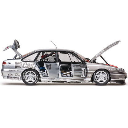 1:18 Holden VR Commodore #11 - 25th Anniversary Silver Livery - 1995 - Bathurst Winner - Castrol Perkins Racing - Larry Perkins - Classic Carlectables - 18731