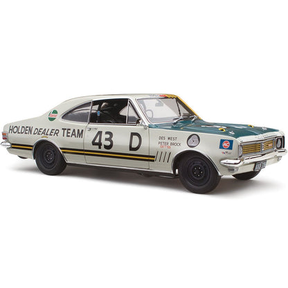 1:18 Holden HT Monaro #43D - 1969 - Bathurst - Holden Dealer Team - Peter Brock - Classic Carlectables - 18835