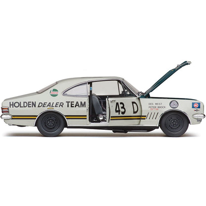 1:18 Holden HT Monaro #43D - 1969 - Bathurst - Holden Dealer Team - Peter Brock - Classic Carlectables - 18835