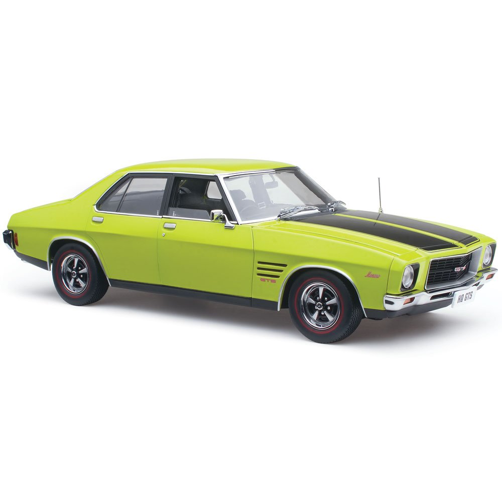 1:18 Holden HQ GTS Monaro - Barbados Green with Black Stripes - Classic Carlectables - 18839
