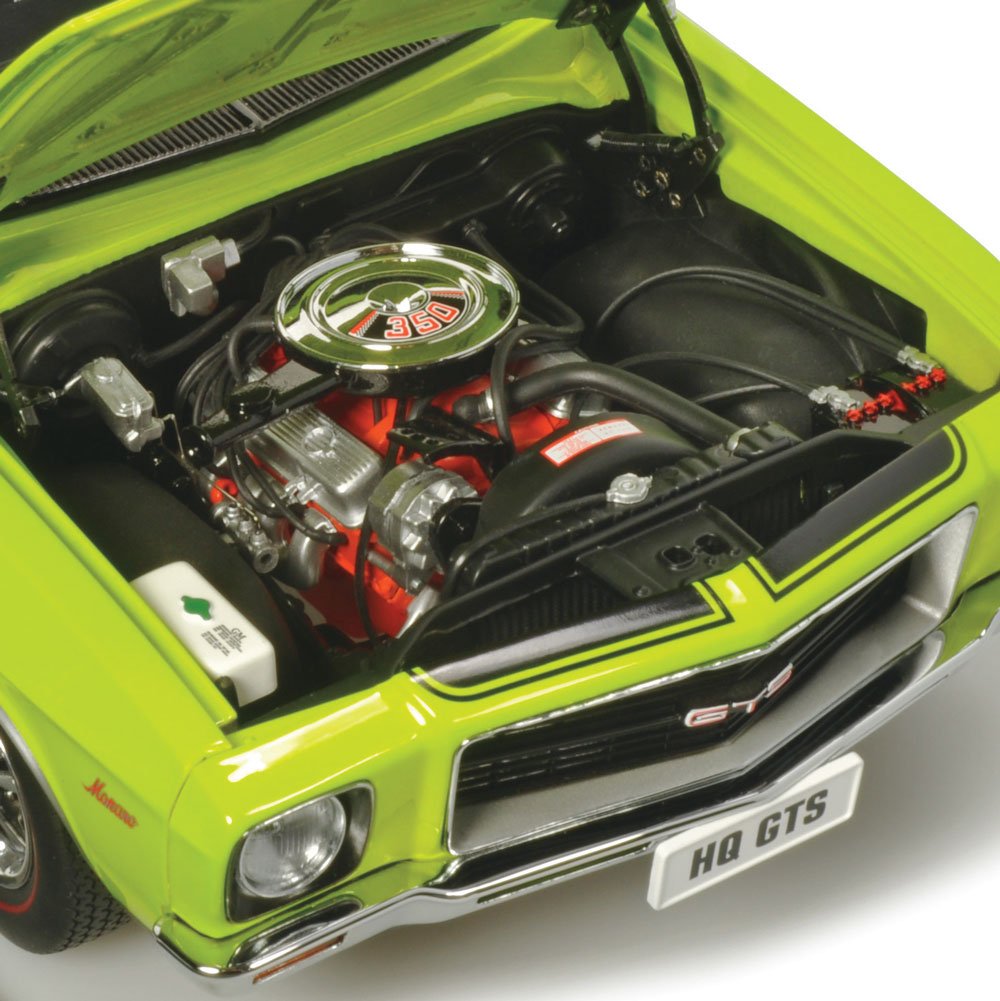 1:18 Holden HQ GTS Monaro - Barbados Green with Black Stripes - Classic Carlectables - 18839