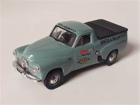 1:43 Holden FX Utility - Holdens at Work - Nasco Dealers - Mortlake Blue - Classic Carlectables - 43513