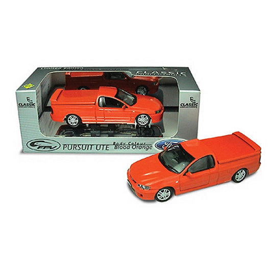 1:43 Ford FPV Pursuit Ute - Blood Orange - Classic Carlectables - 43584