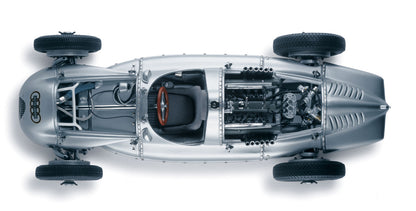 1:18 Auto Union Typ D - 1938 - Silver - CMC Models - M-027