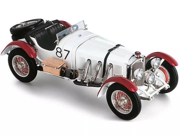 1:18 Mercedes-Benz SSKL #87 - Mille Miglia Winner - 1931 - Rudolf Caracciola - CMC Models - M-055