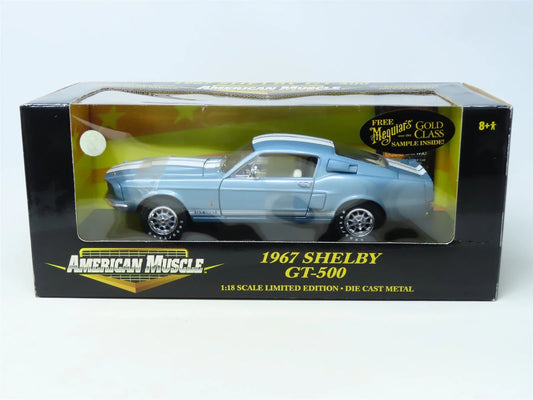 1:18 Shelby GT-500 Fastback - 1967 - Blue/White - ERTL Collectibles - 36421