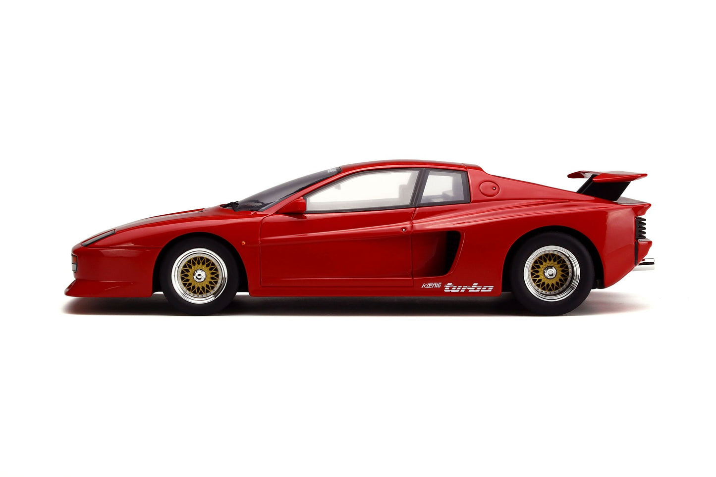 1:18 Koenig Ferrari Testarossa Bi-Turbo - Resin Model - 1984 - Red - GT Spirit Models - GT124
