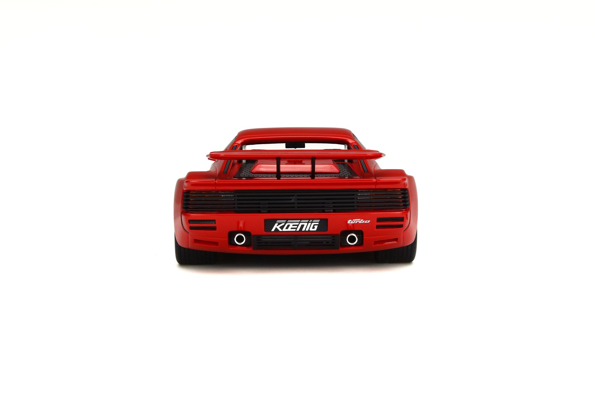 1:18 Koenig Ferrari Testarossa Bi-Turbo - Resin Model - 1984 - Red - GT Spirit Models - GT124