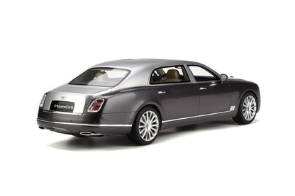 1:18 Bentley Mulsanne EWB - Resin Model - 2016 - Moon Bean/Tungsten - GT Spirit Models - GT148