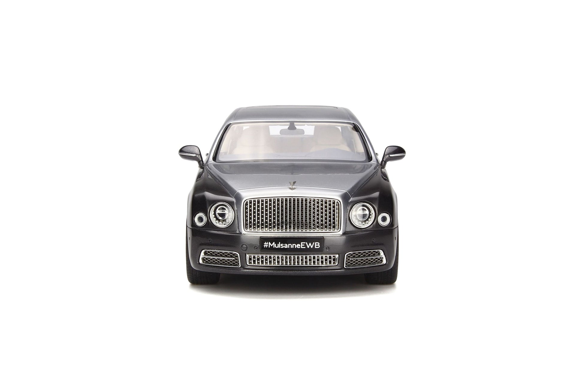 1:18 Bentley Mulsanne EWB - Resin Model - 2016 - Moon Bean/Tungsten - GT Spirit Models - GT148