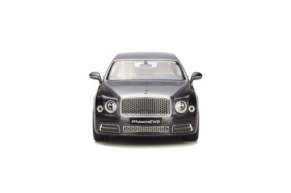 1:18 Bentley Mulsanne EWB - Resin Model - 2016 - Moon Bean/Tungsten - GT Spirit Models - GT148