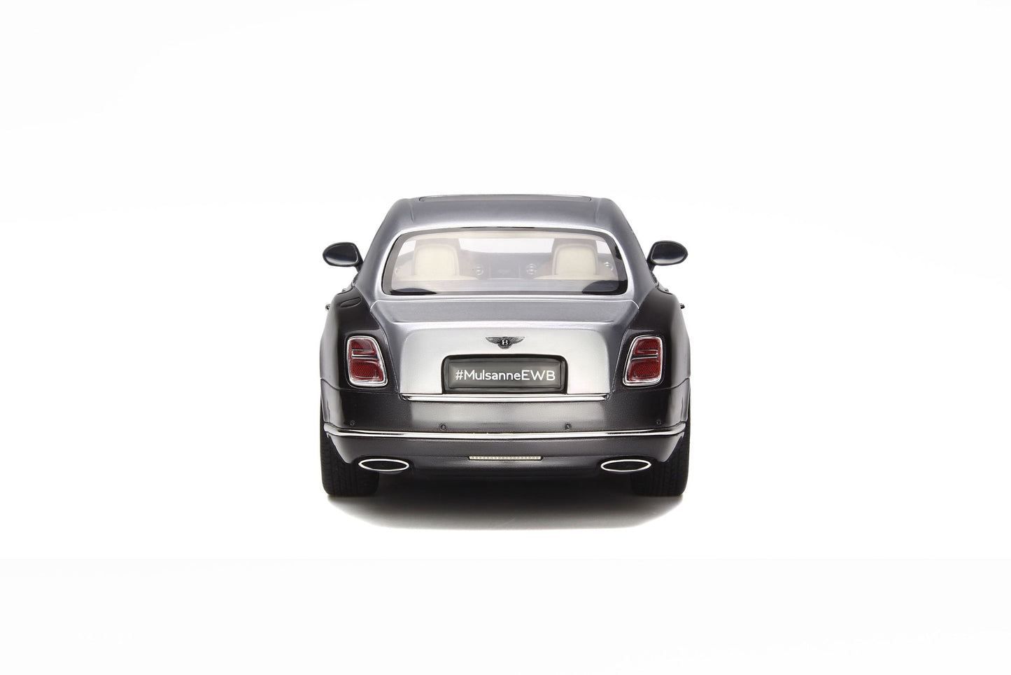 1:18 Bentley Mulsanne EWB - Resin Model - 2016 - Moon Bean/Tungsten - GT Spirit Models - GT148
